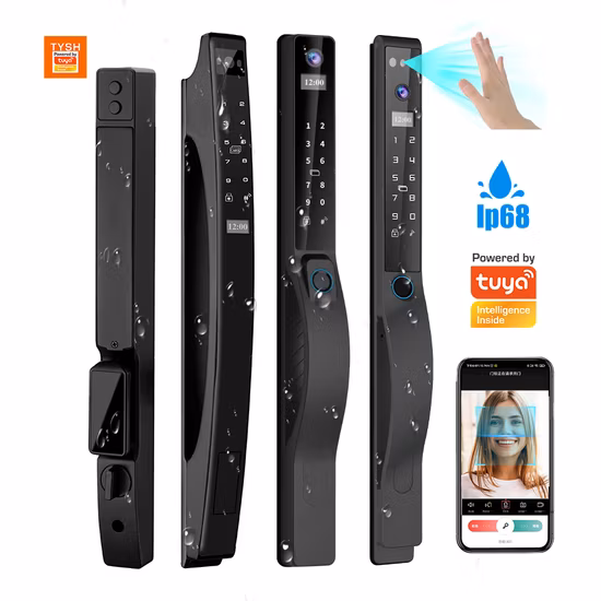 Controlador de acceso con tarjeta RFID independiente, Ethernet Rg45, resistente al agua, código Qr, Control de acceso de puerta de apartamento, Control remoto de bloqueo de puerta
