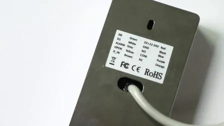 Control de acceso independiente del lector RFID Wiegand 26 de huellas dactilares de 125 kHz