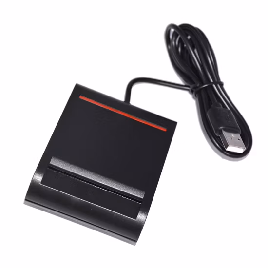 Prenda impermeable elegante IP68 del lector de tarjetas del sistema del control de acceso del chip de la identificación de 13.56MHz/125kHz IC