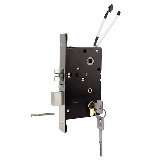 Cerradura de puerta eléctrica del hotel con tarjeta RFID con software de gestión de PC