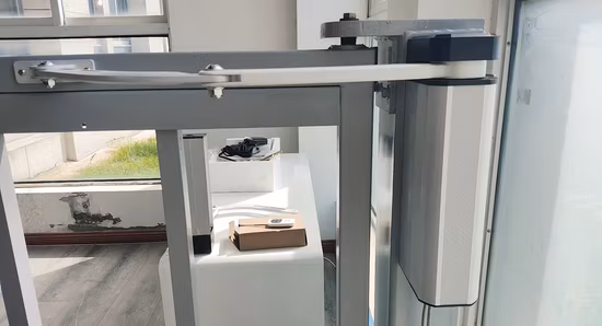 Abridor de puerta batiente automático con control remoto